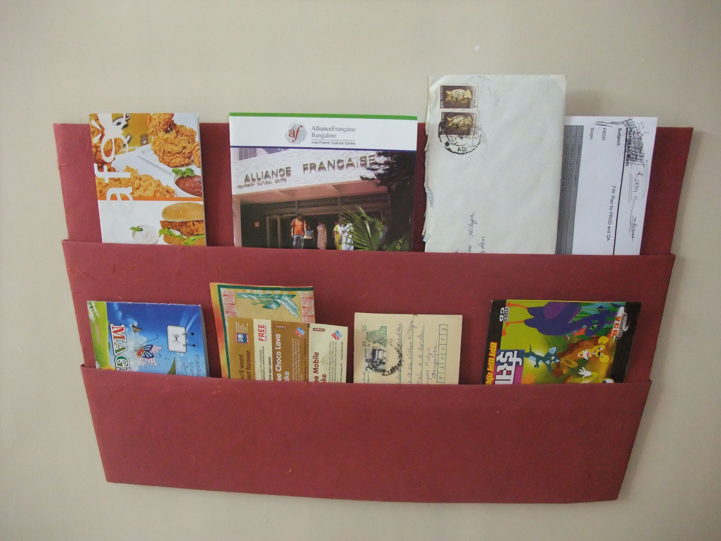 Origami Letter Holder 5 Steps Instructables