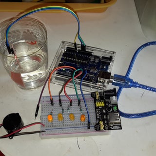 Water Level Indicator Using Arduino : 7 Steps - Instructables