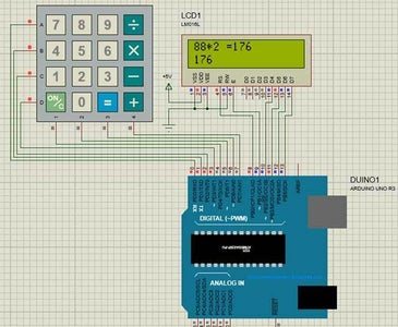 Arduino DIY Calculator Using 1602 LCD and 4x4 Keypad : 4 Steps ...