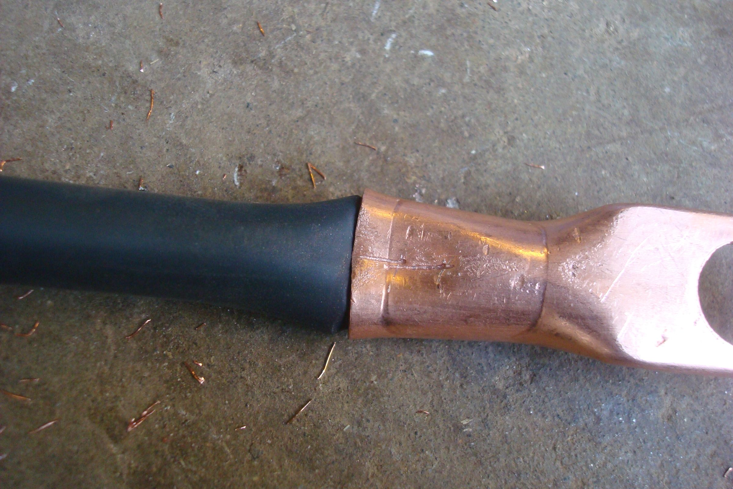 Properly Crimping a Copper Welding Lug. 5 Steps (with Pictures