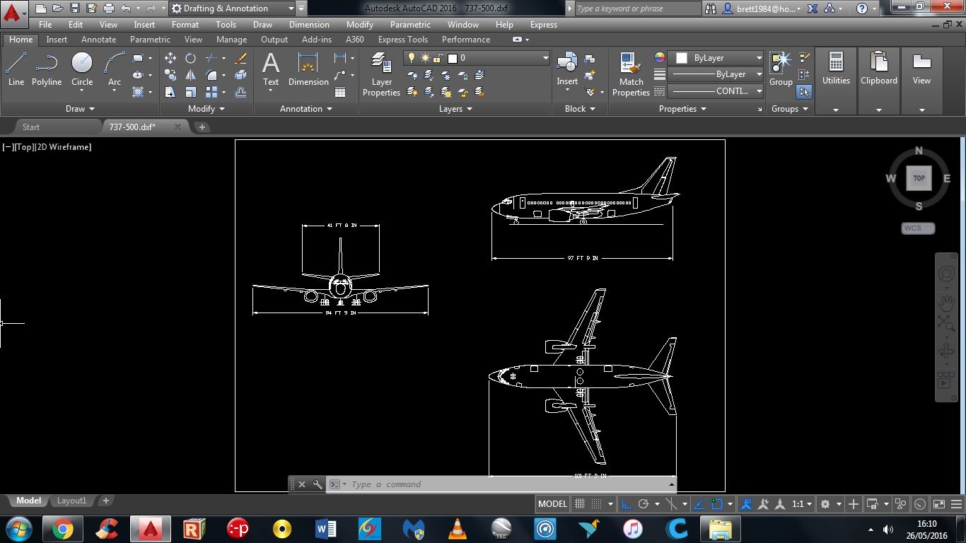 building a boeing 737 rc airplane