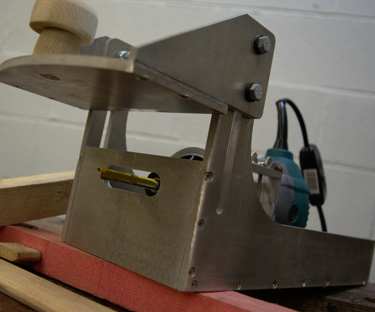Homemade Aluminium Mortiser - Like a 