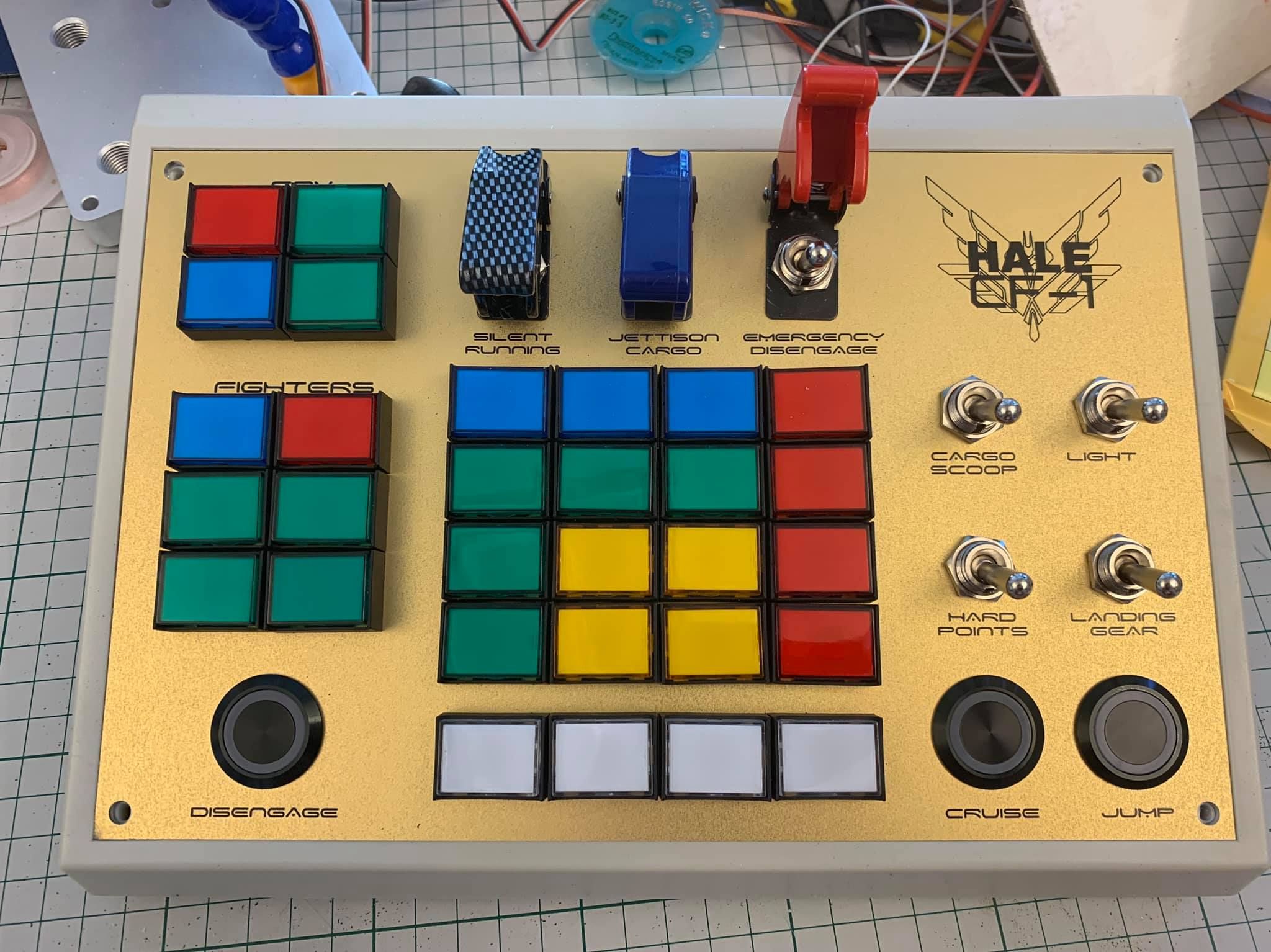 How to Make a Custom Control Panel for Elite Dangerous, or Any Other