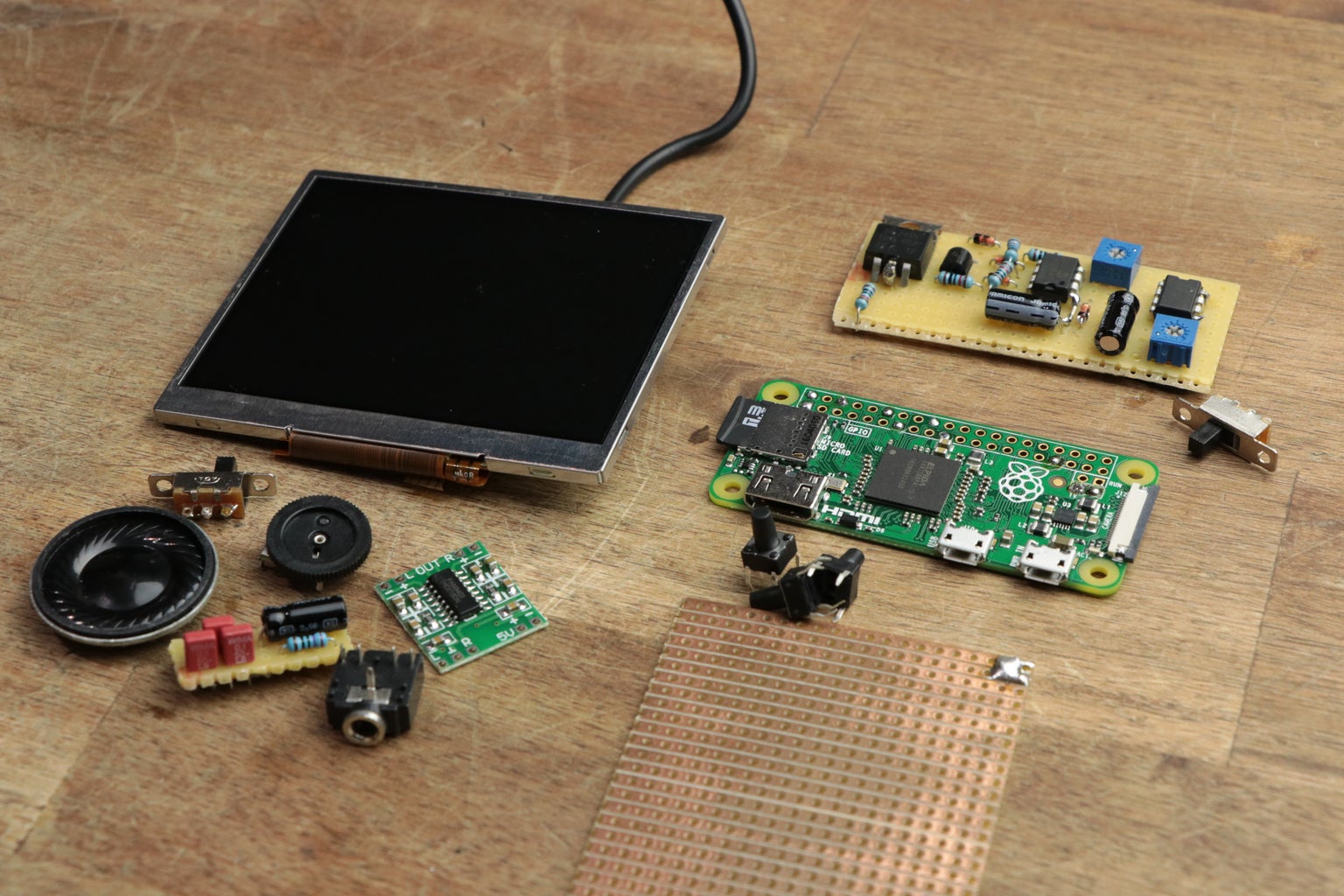 DIY Raspberry Pi Zero Handheld Game Console : 6 Steps (with Pictures ...