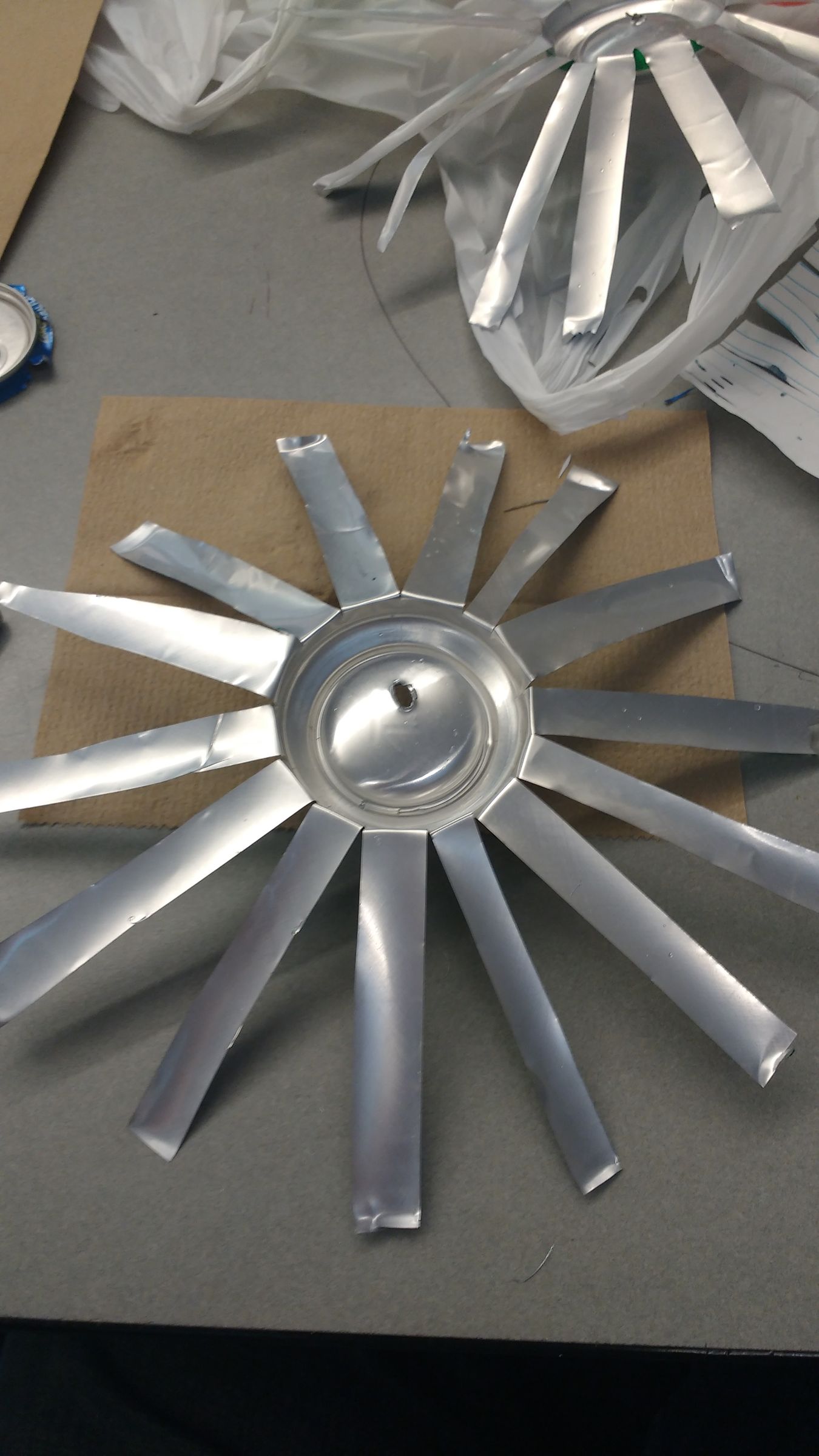Soda Can Wind Spinners 9 Steps Instructables