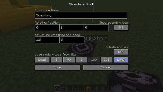 How To Use Structure Blocks For Building 7 Steps Instructables