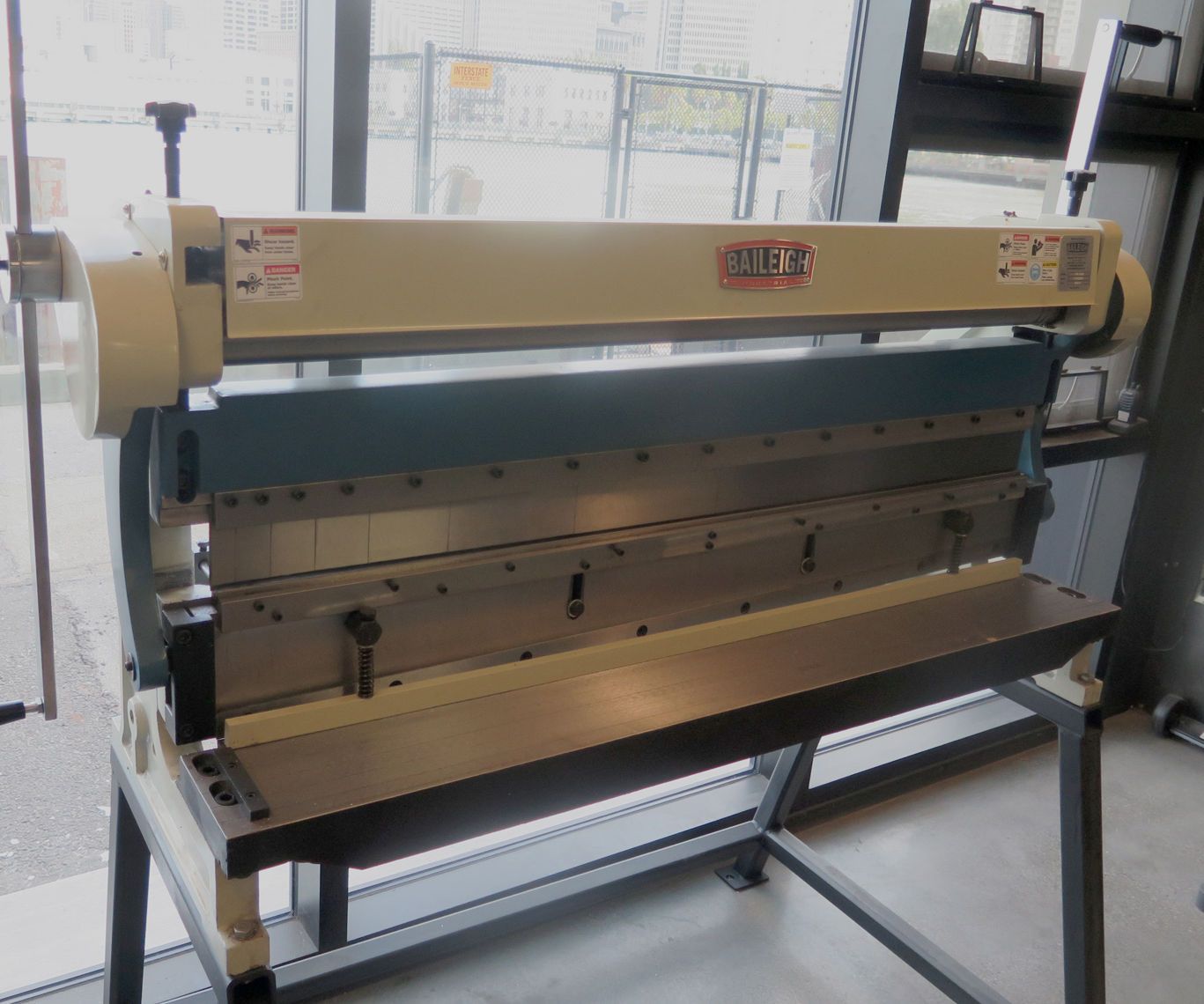 Baileigh Combination Shear Brake Roll a Quick Start Guide for Pier 9 