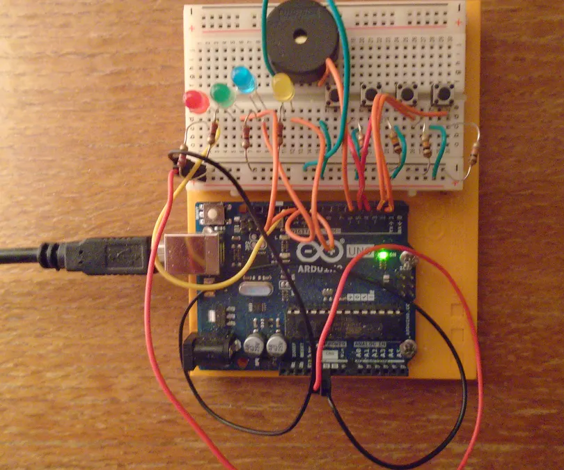 Sezme: a Memory Game for the Arduino - Instructables