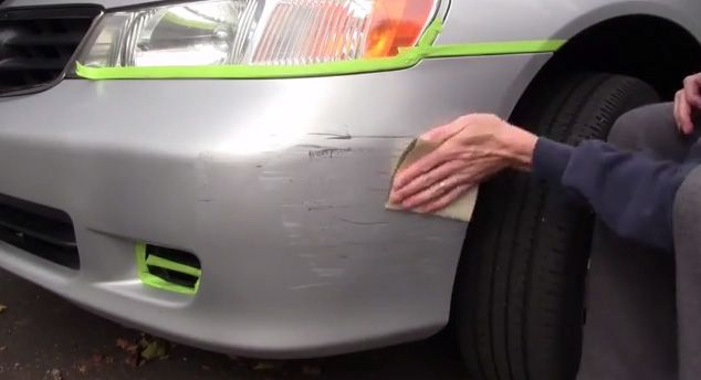How To Repair Plastic Bumper Scratches 9 Steps Instructables