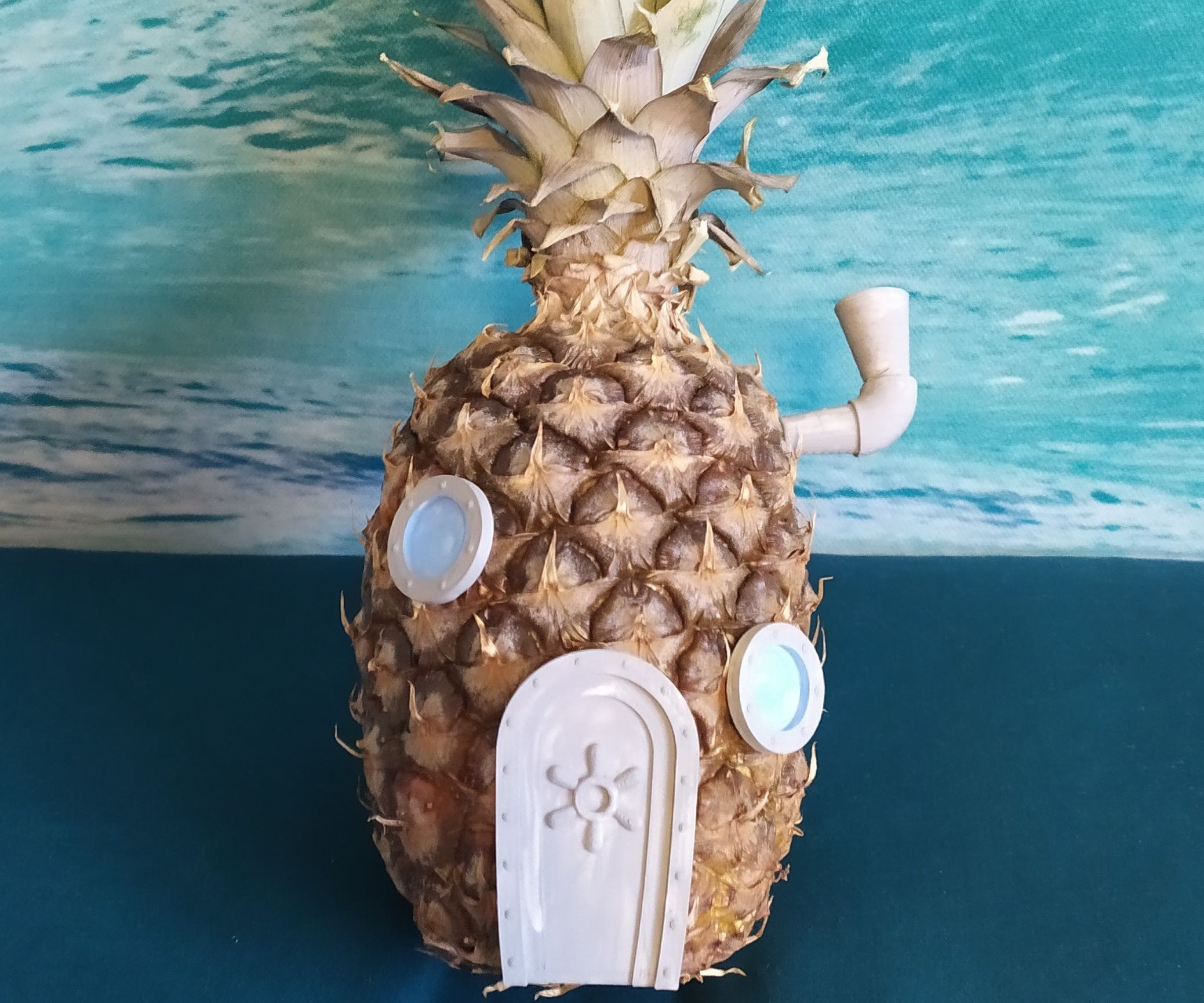 who lives in a pineapple under the sea? - miniature DIY Project DIY Project Image
