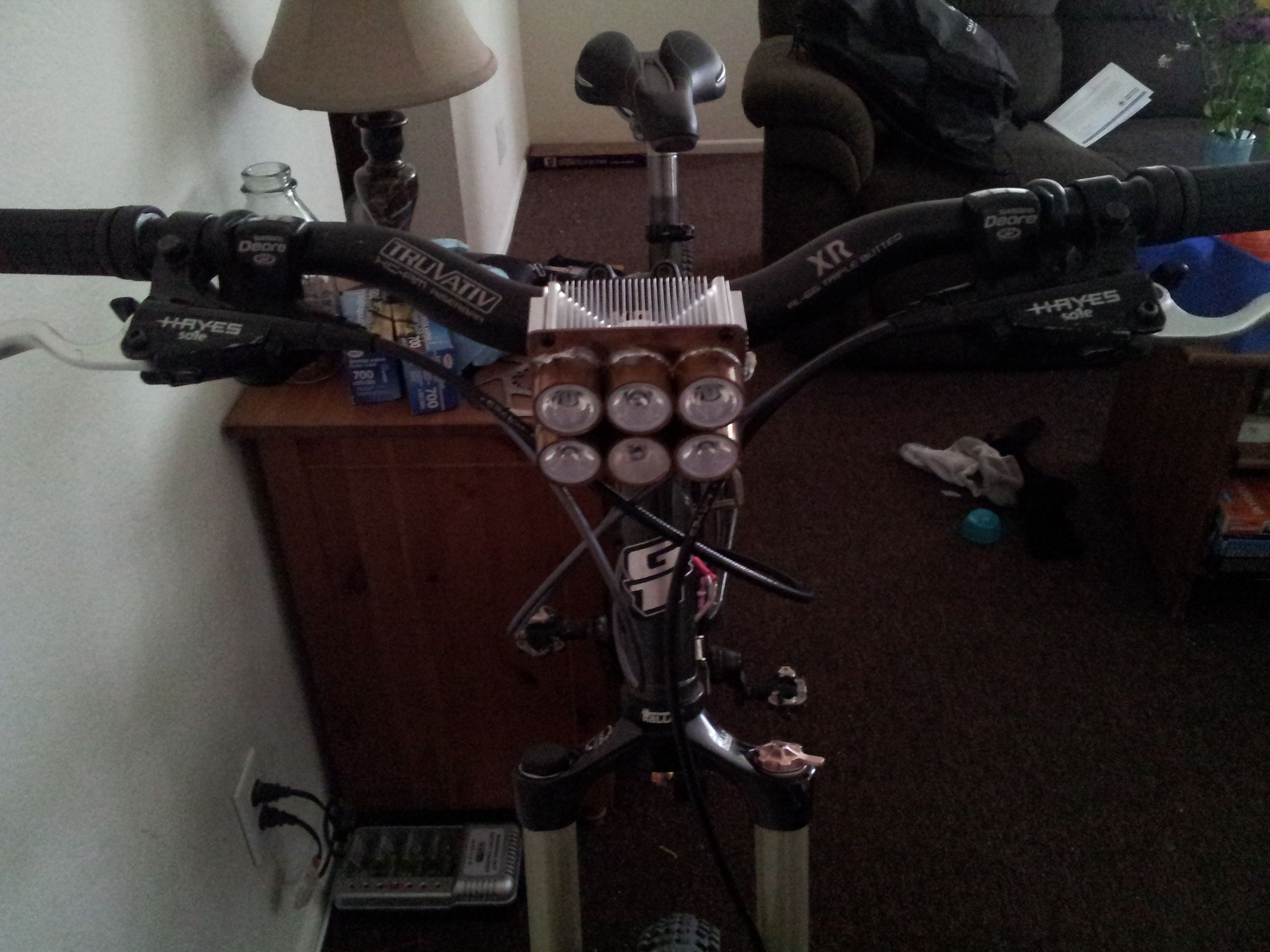 Over 7000 Lumen Bike Light 3 Steps Instructables