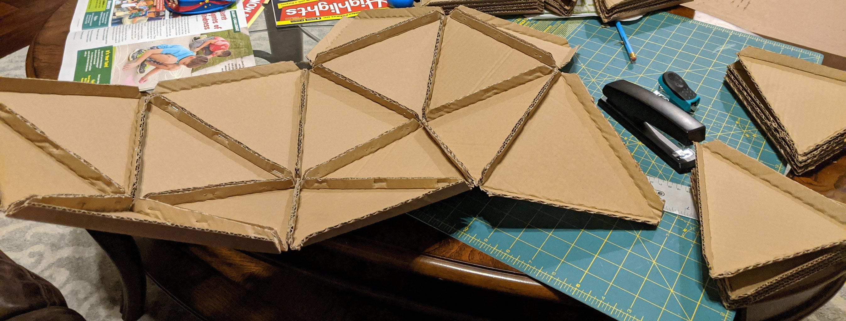 Cardboard Geodesic Dome 7 Steps (with Pictures) Instructables Cardboard Geodesic Dome 7 Steps (with Pictures) Instructables