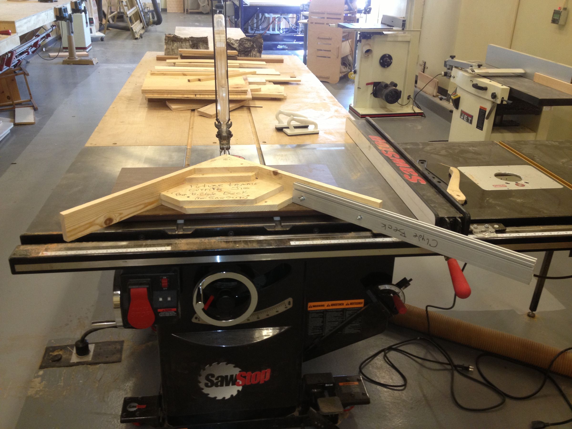 Picture Frame Jig for Table Saw 12 Steps Instructables