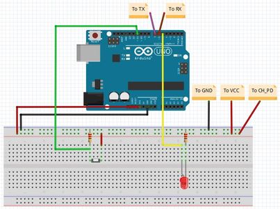 Using Esp 01 And Arduino Uno 13 Steps Instructables
