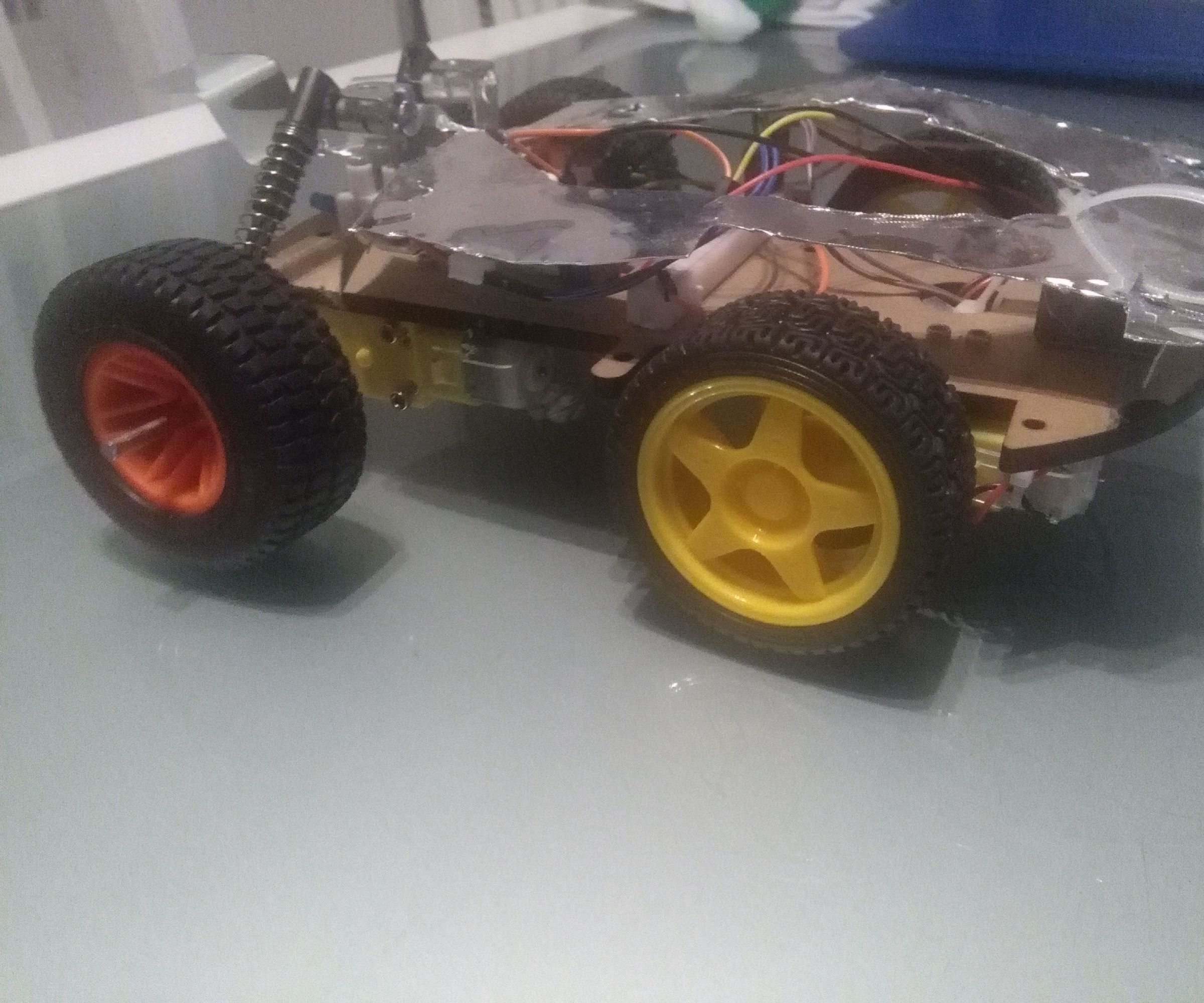 4x4, all-terrain electric car DIY Project DIY Project Image