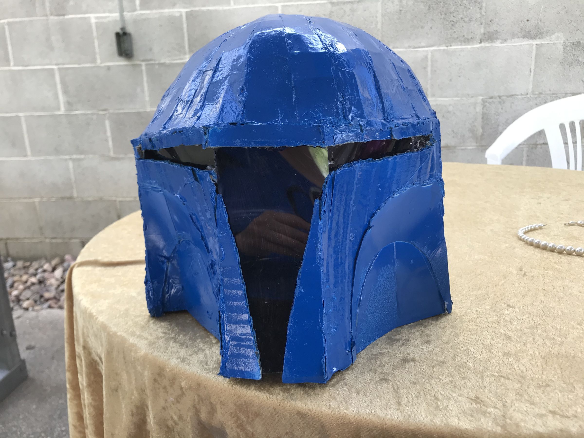 How to Make a Cardboard Costume Helmet