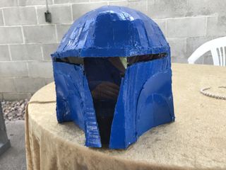How to Make a Cardboard Costume Helmet