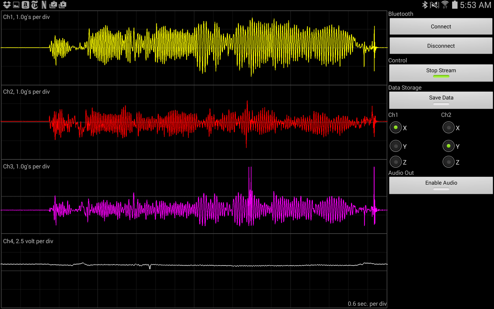 Realtime MPU-6050/A0 Data Logging With Arduino and Android : 7 Steps ...