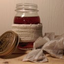 MANGA DE CHÁ ISOLADA COM FAIXA DE BORRACHA SIMPLES