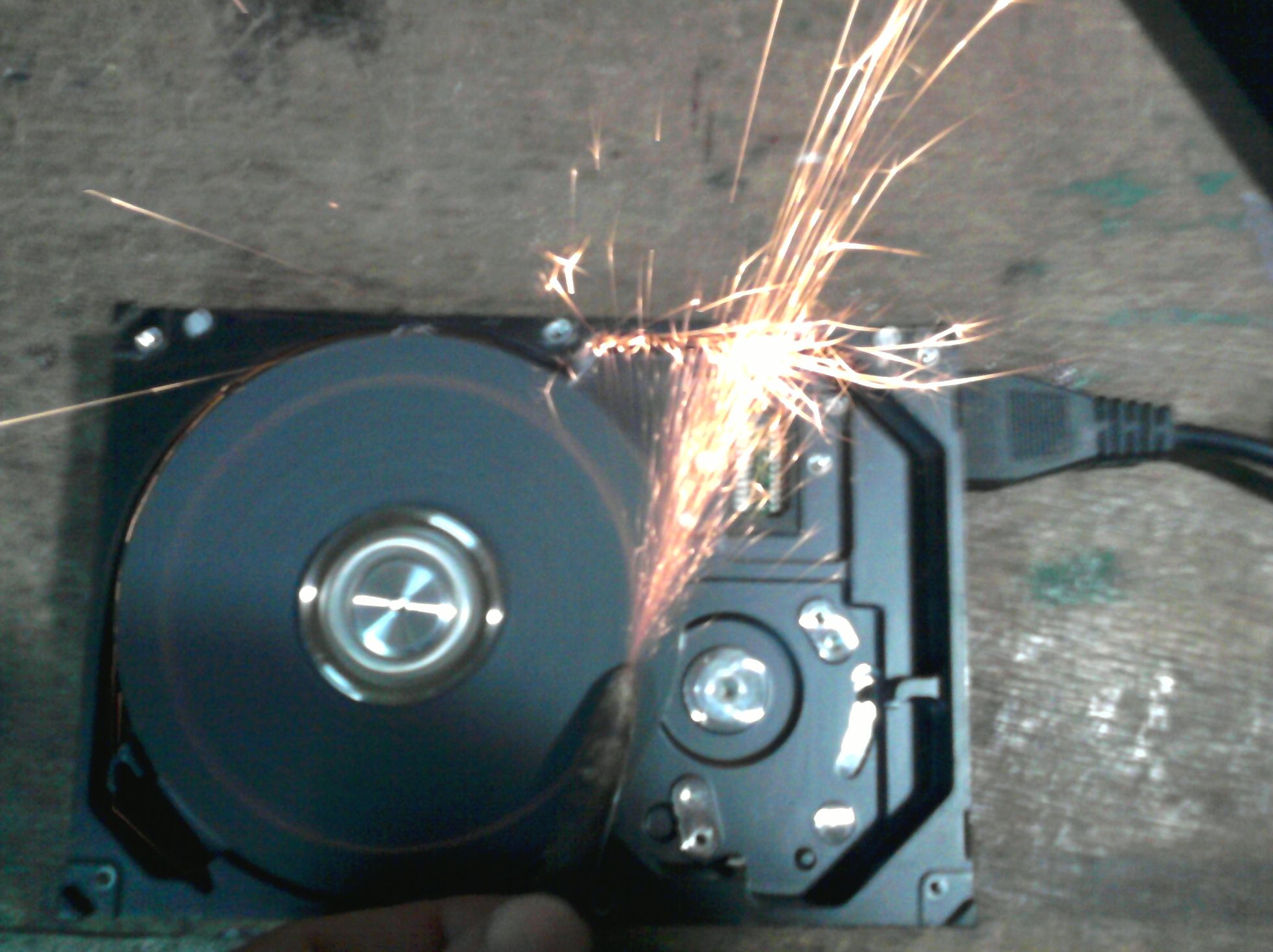 Turn Your Junk Hard Disk Into a Tool Grinder 7 Steps Instructables