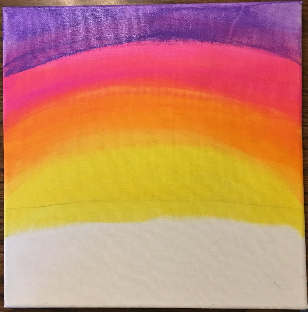 Paint A Mountain Sunset For Beginners 10 Steps With Pictures Instructables
