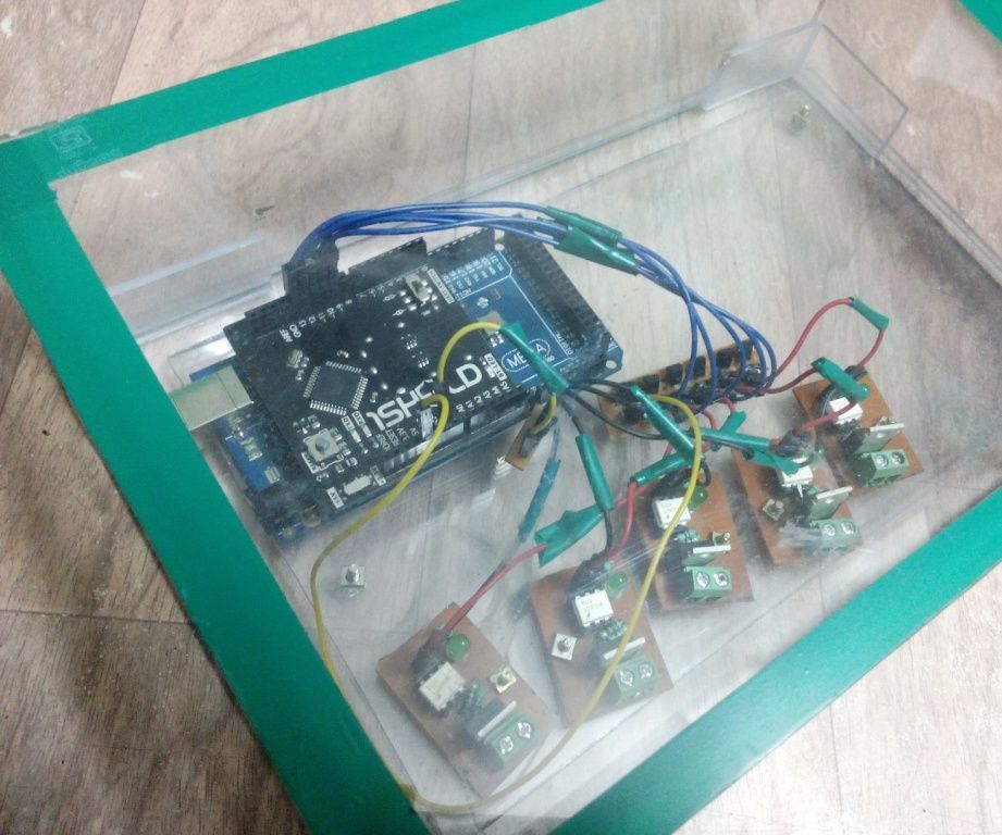 SMS Based Home Automation System Using 1SHEELD