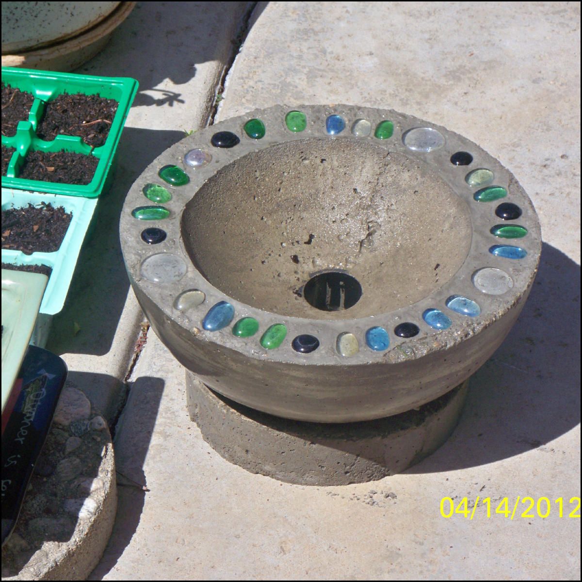 How to Make a Bowling Ball Planter 9 Steps (with Pictures