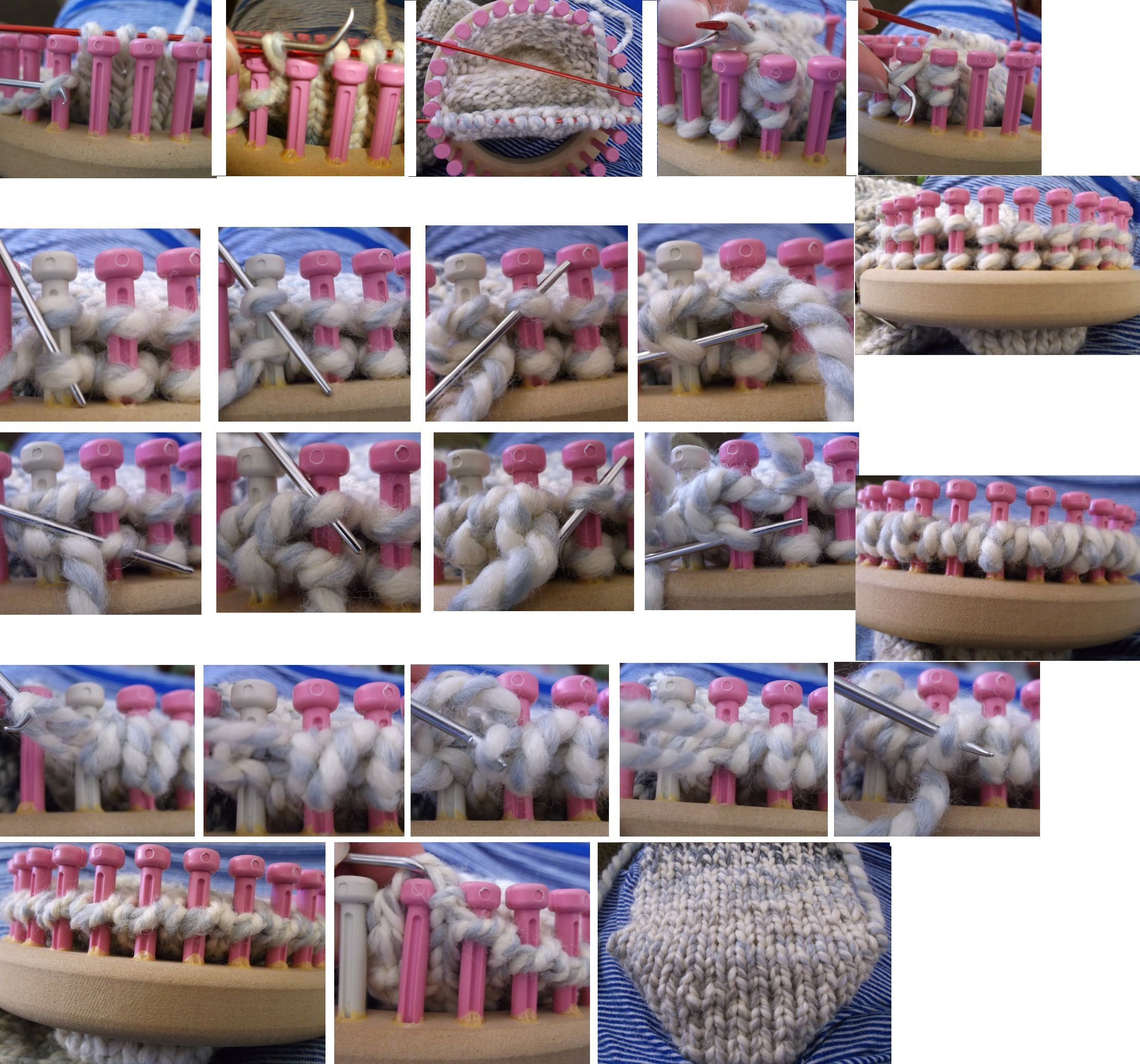 Loom Knitting Bind Offs 6 Steps (with Pictures) Instructables