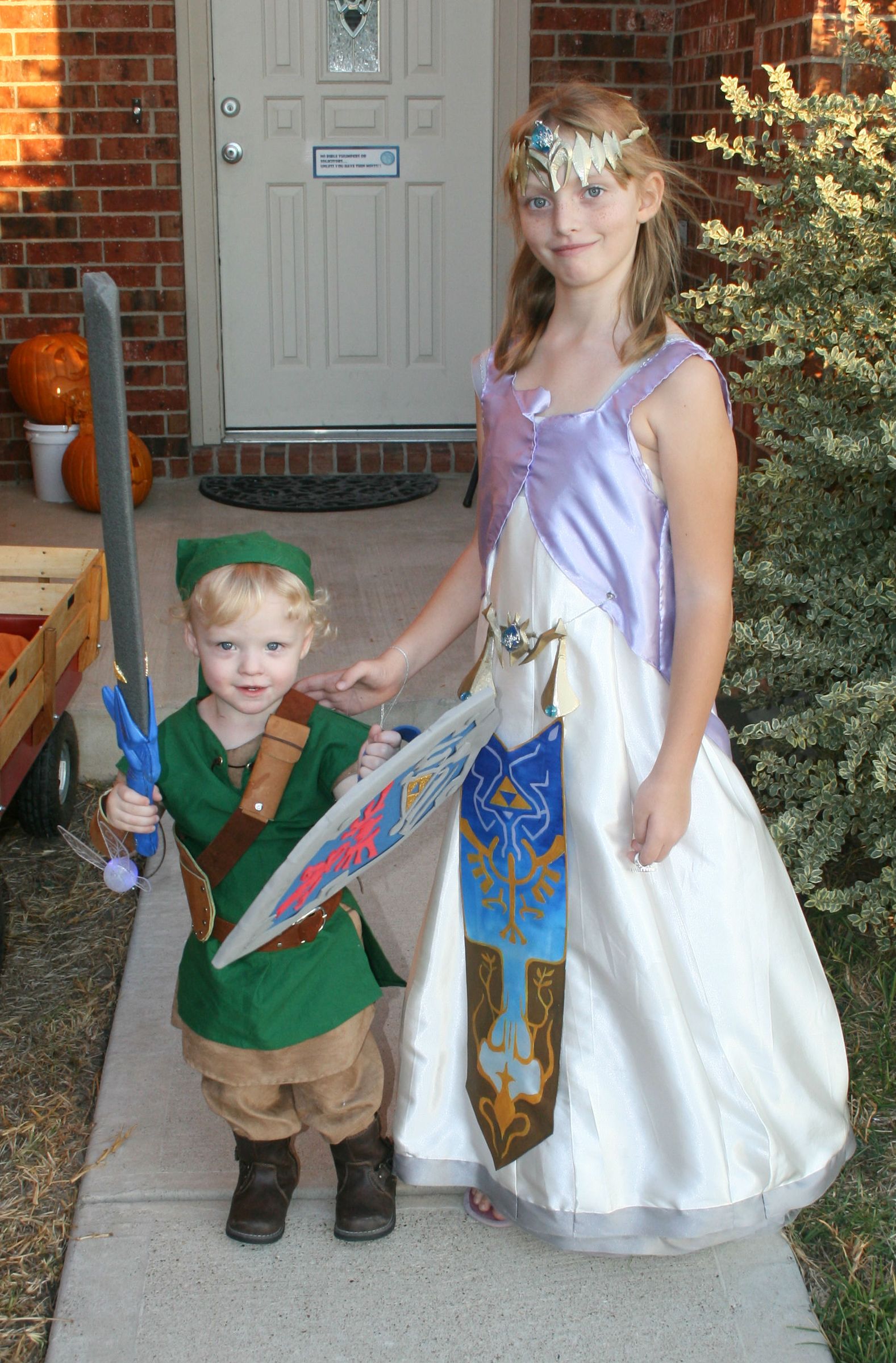 zelda and link costumes DIY Project DIY Project Image
