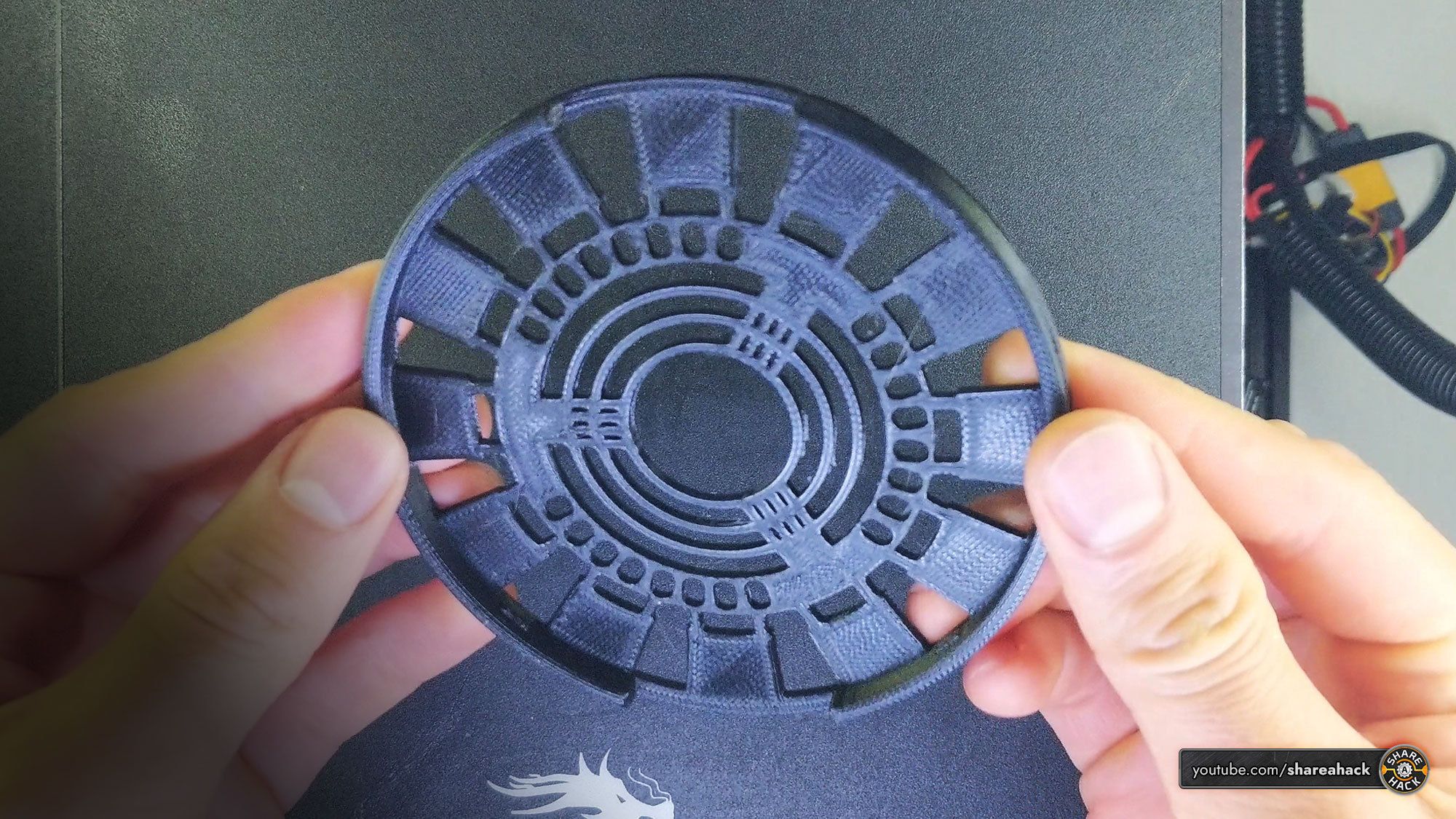 Iron Man Wearable Arc Reactor (3D Printed) 5 Designs : 9 Steps (with ...