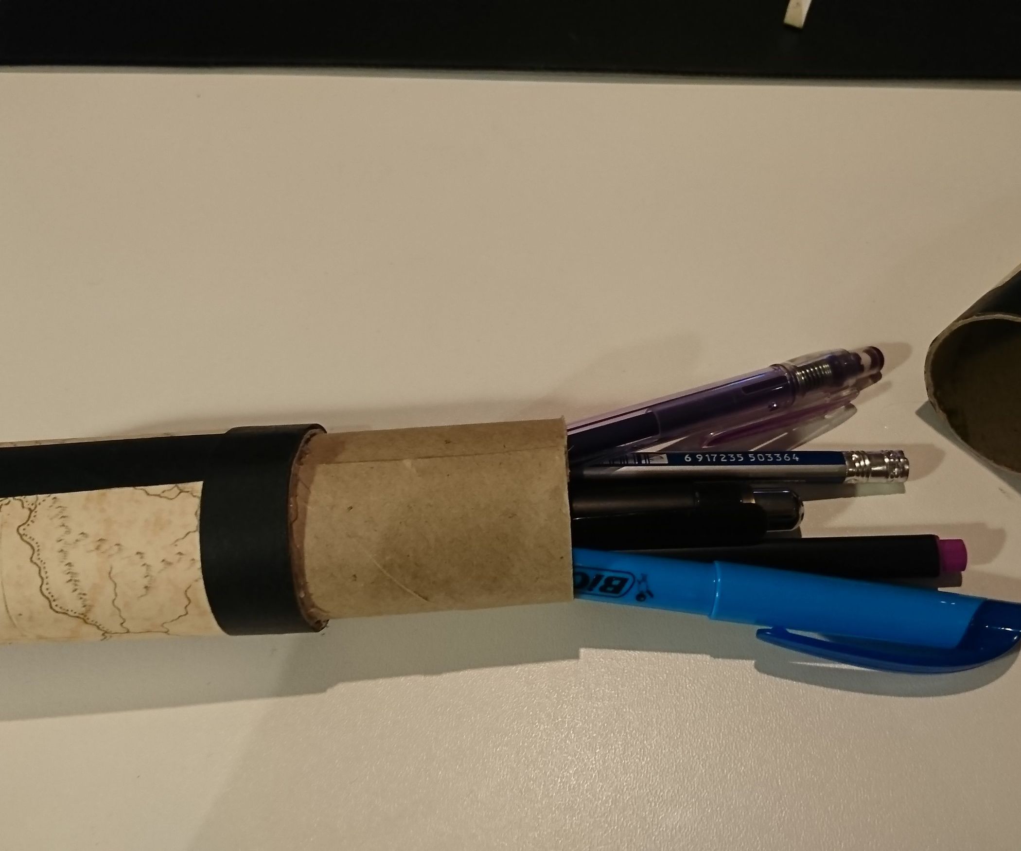 Toilet Paper Roll Pencil Case. 5 Steps (with Pictures) Instructables