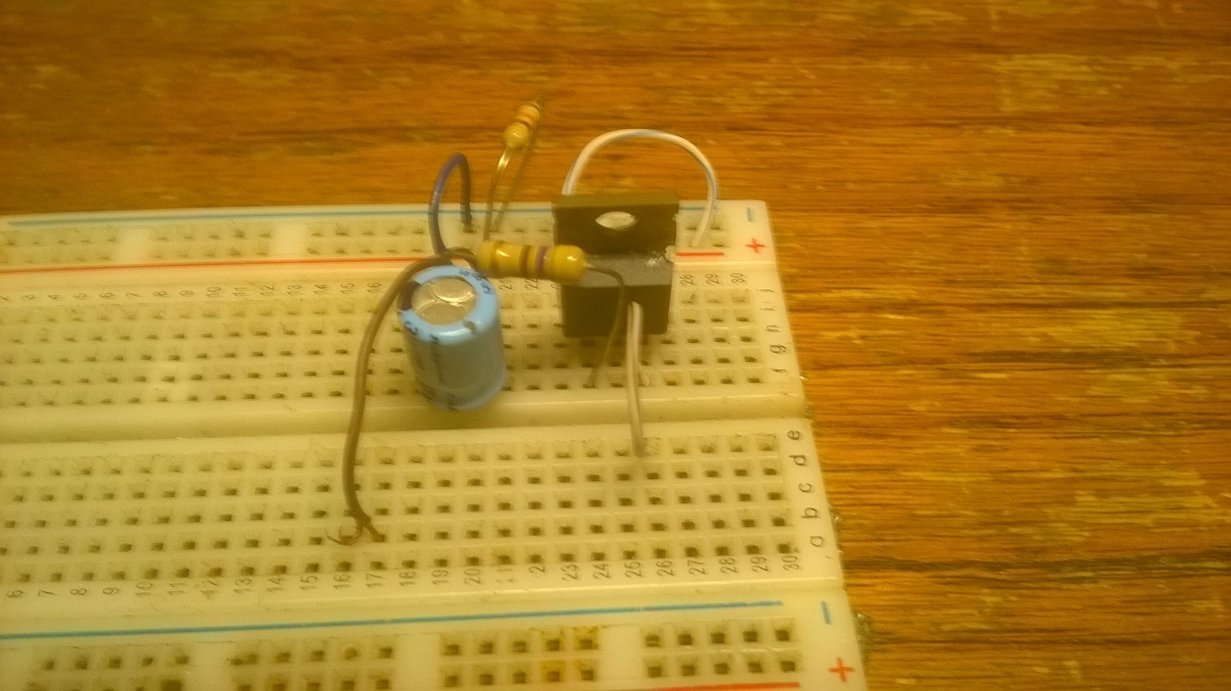 A Simple Time Delay Circuit 3 Steps (with Pictures) Instructables