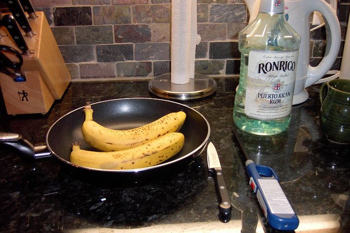 Banana Flambe :)
