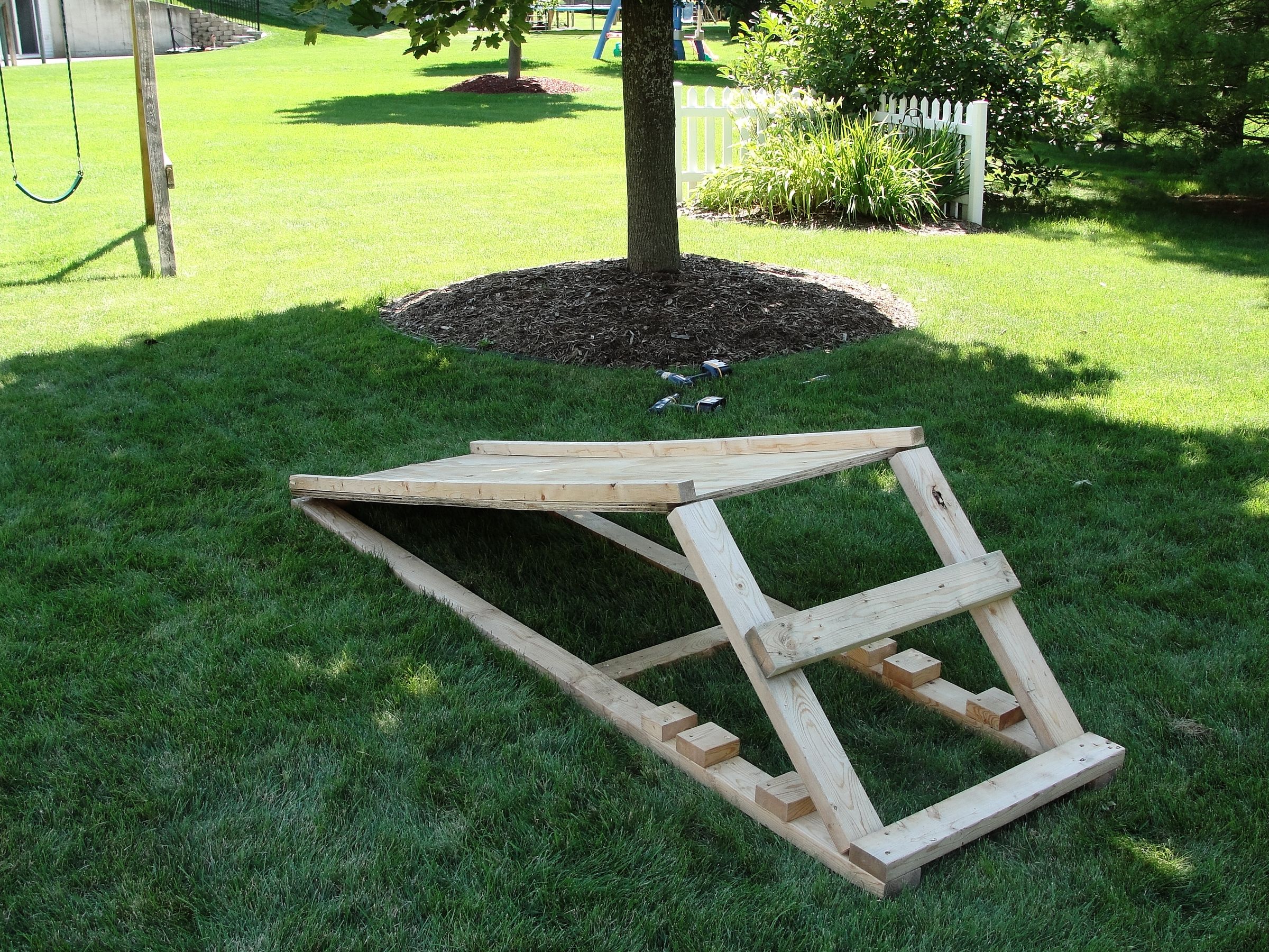PondJumping Ramp 6 Steps (with Pictures) Instructables