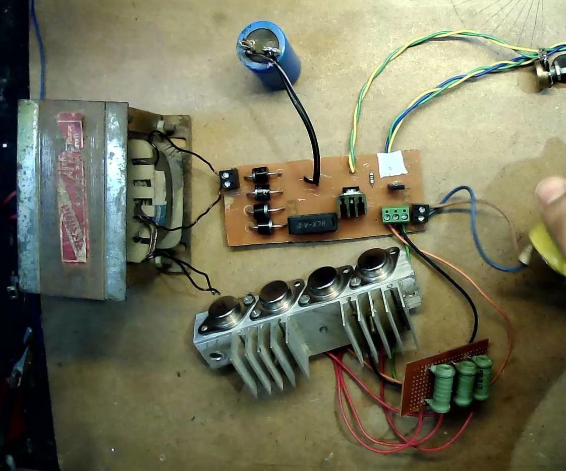 10amp variable power supply DIY Project DIY Project Image
