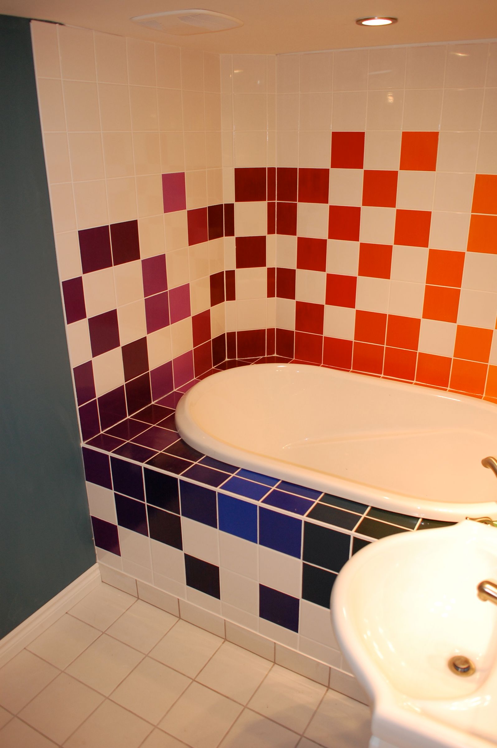 Rainbow Tiled Bathroom 11 Steps (with Pictures) Instructables