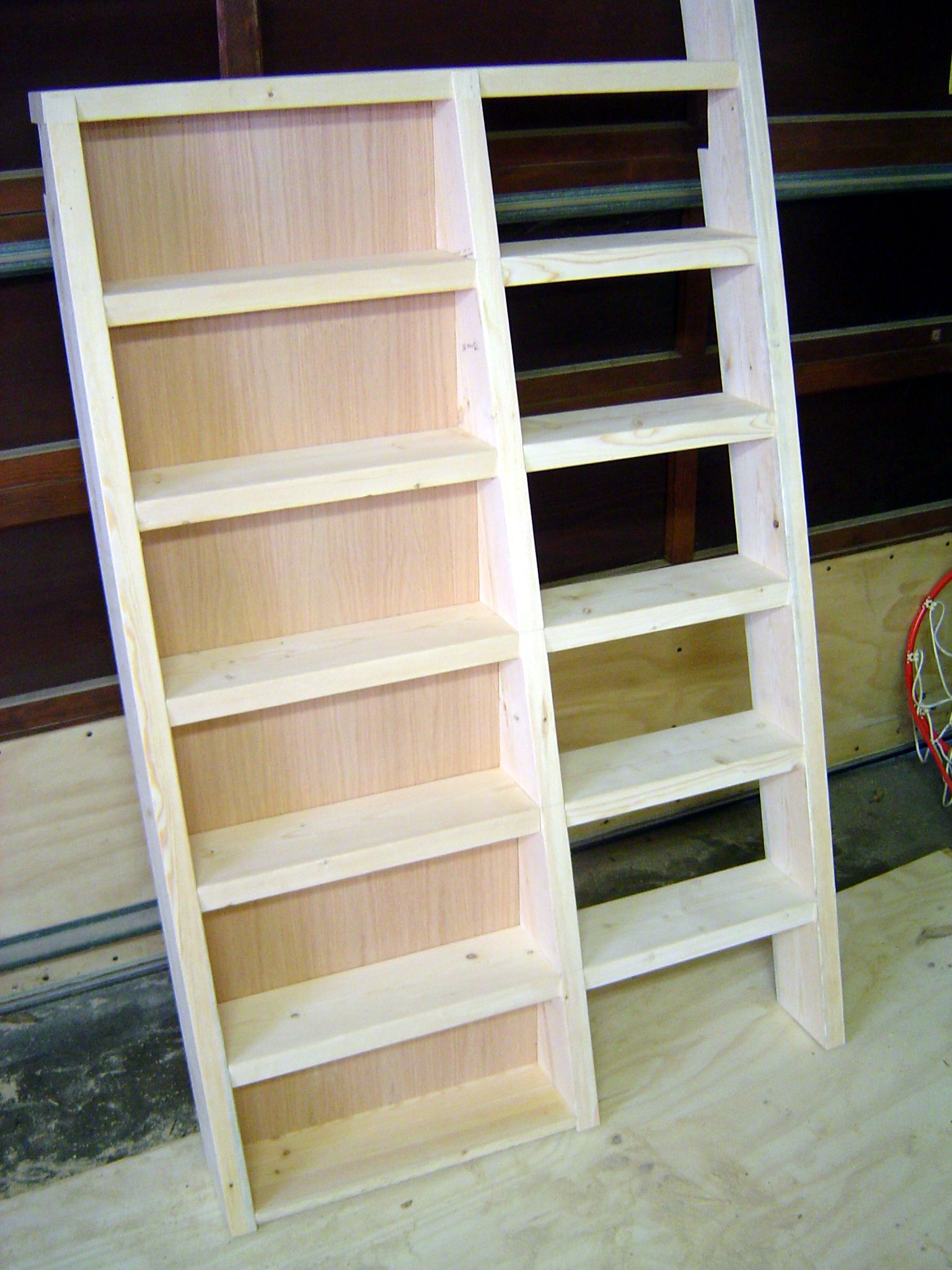 Loft Beds With Bookshelf Ladders 14 Steps (with Pictures) Instructables