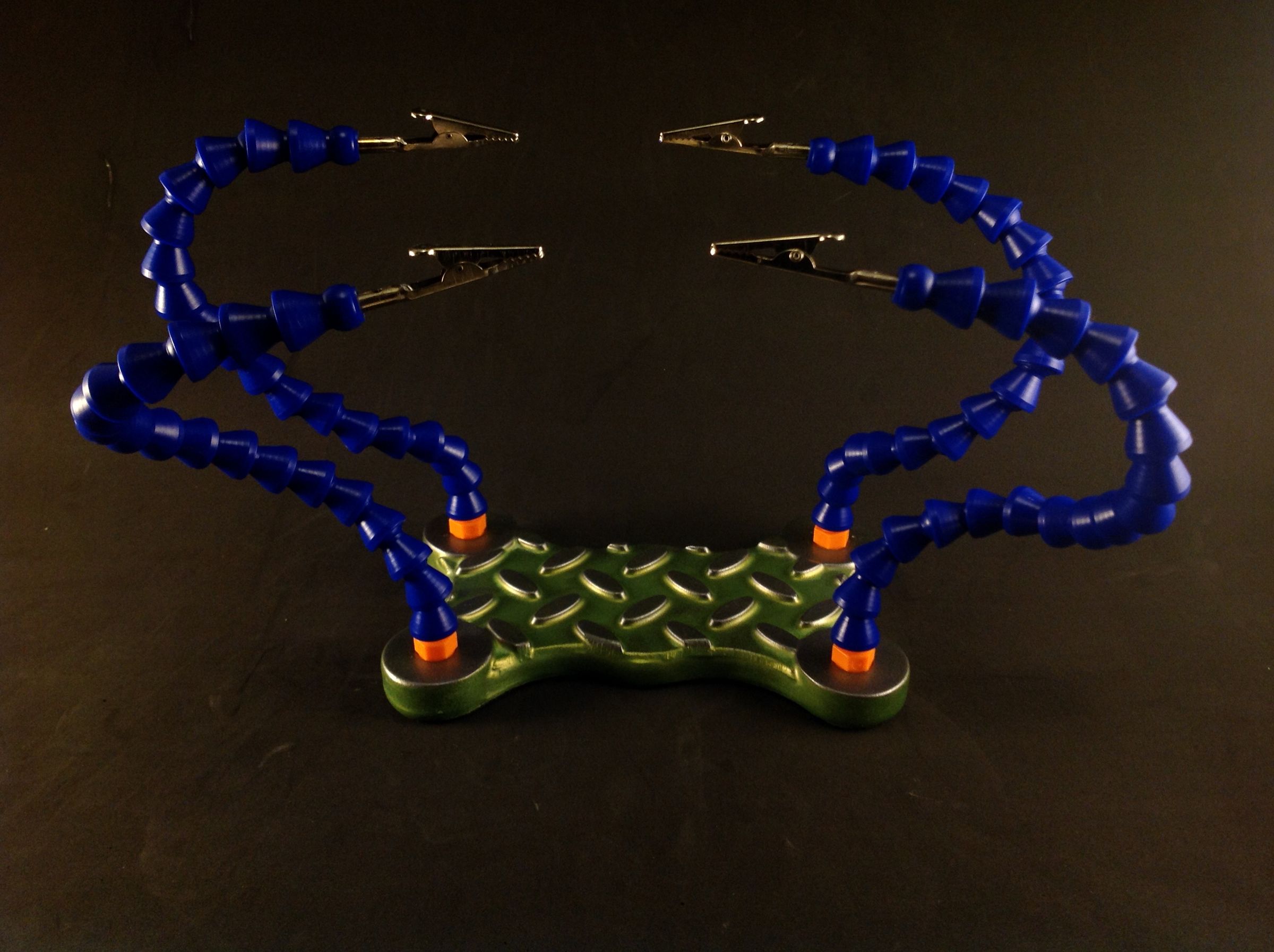 Third Hand++: a Multi-use Helping Hand for Electronics and Other Delicate Work.