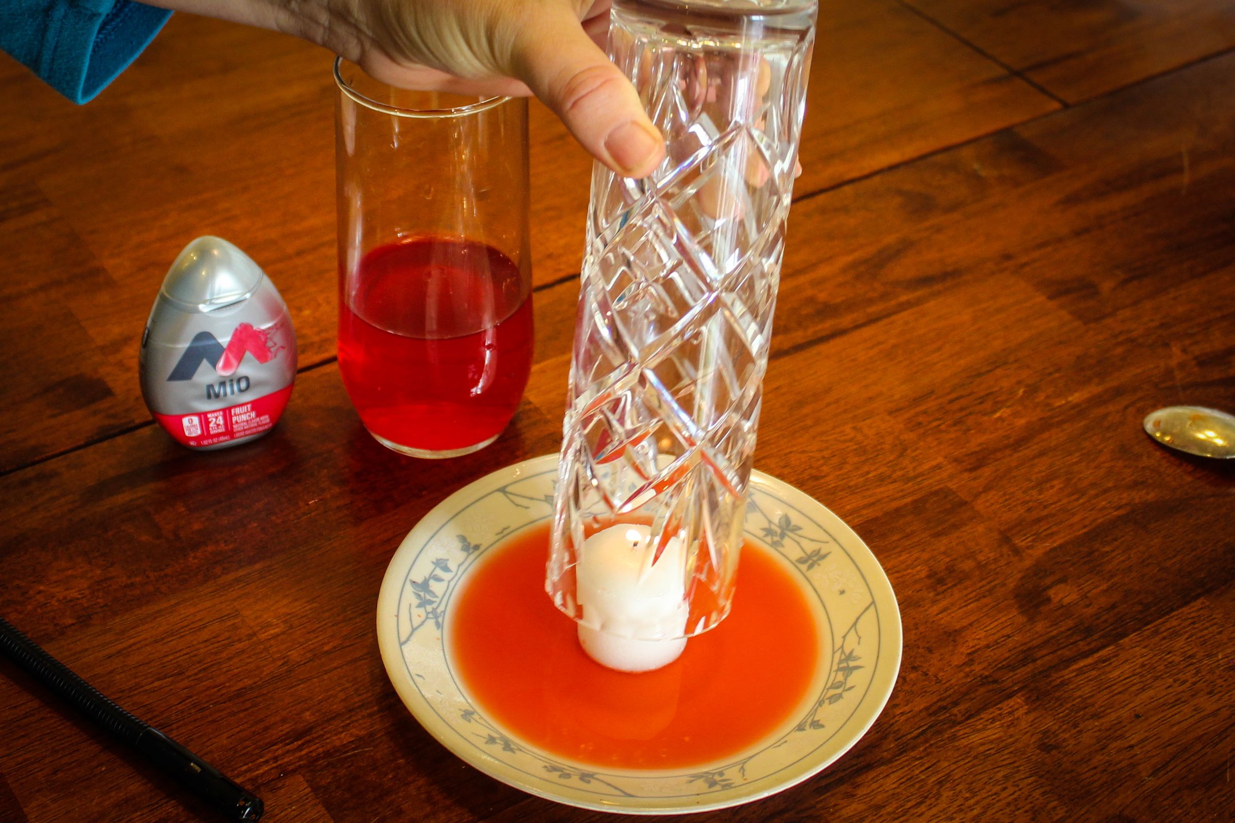 Burning Candle, Rising Water Experiment 7 Steps (with Pictures