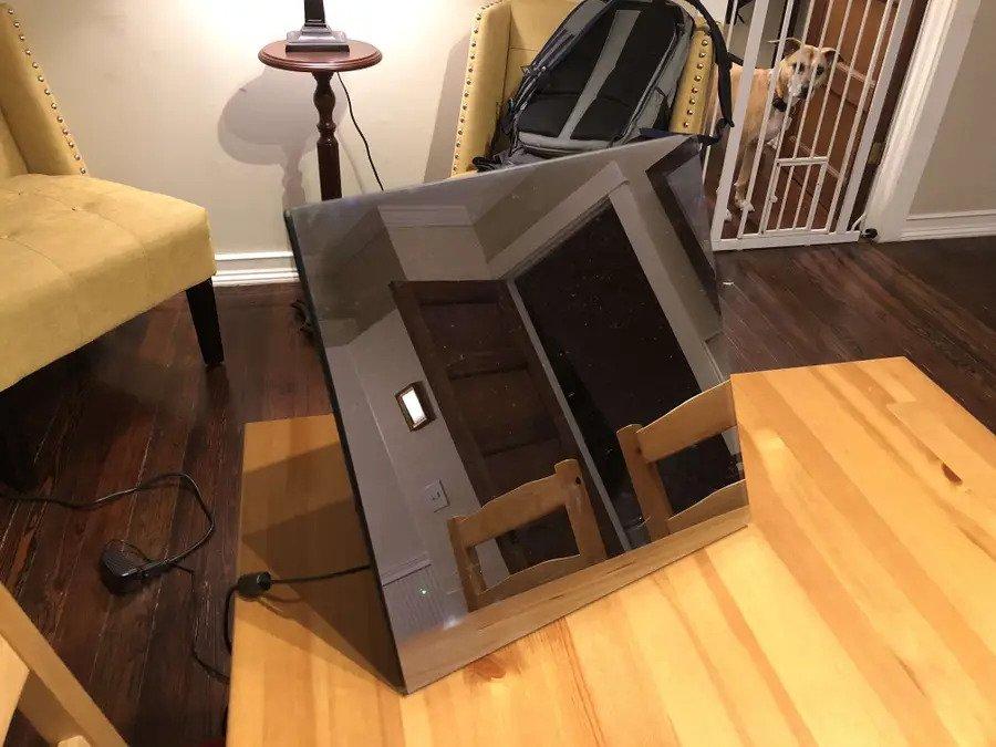 Build Your Own Google Home Enabled Smart Mirror In About Two Hours 23 Steps With Pictures Instructables Google Home Enabled Smart Mirror, Why Are Mirrors So Expensive Reddit