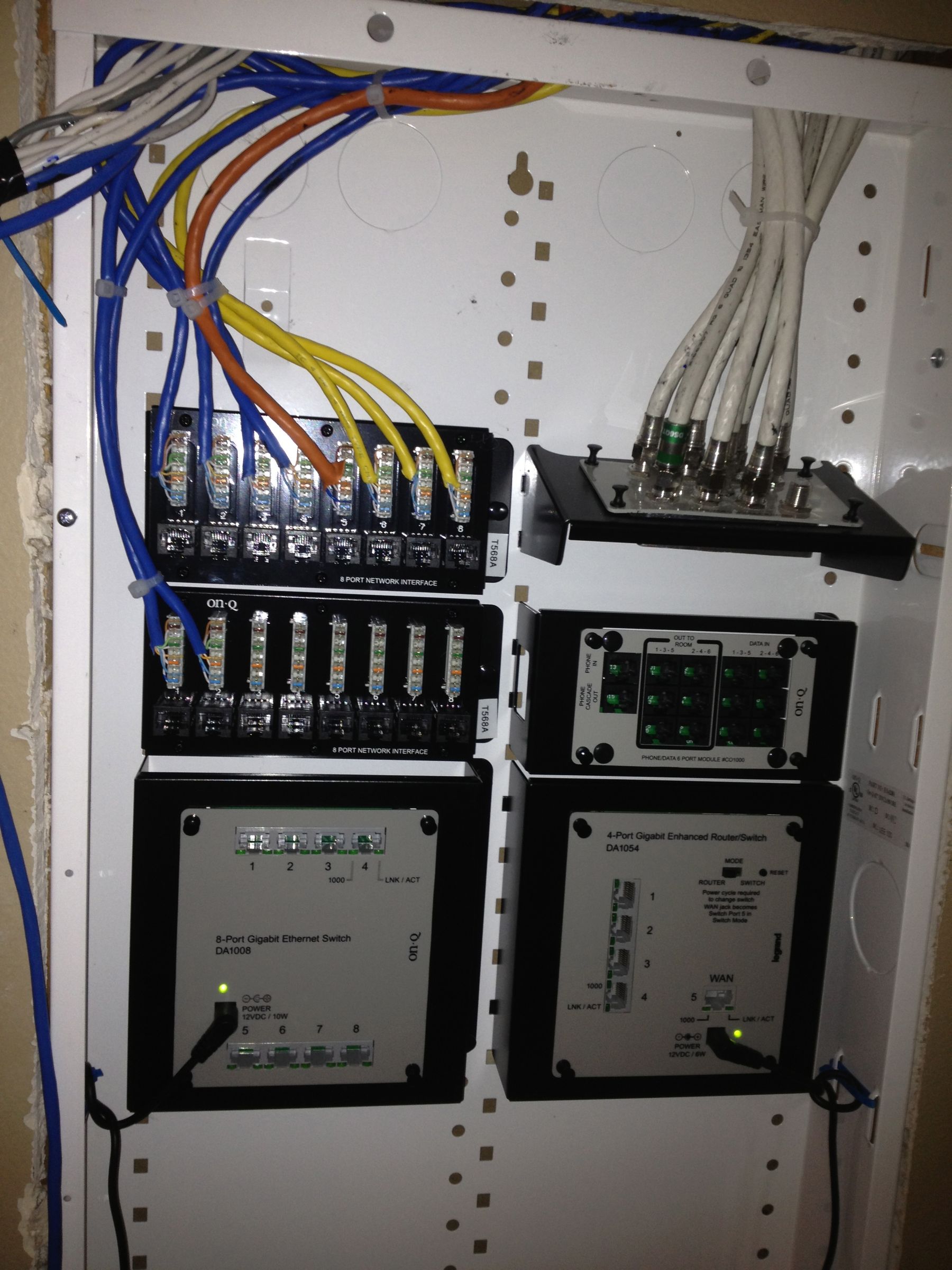 How to Install a Structured Wiring Enclosure 11 Steps (with Pictures