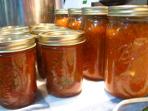 DIY guide for Canning Tomatoes:  Roasted Salsa with step-by-step instructions