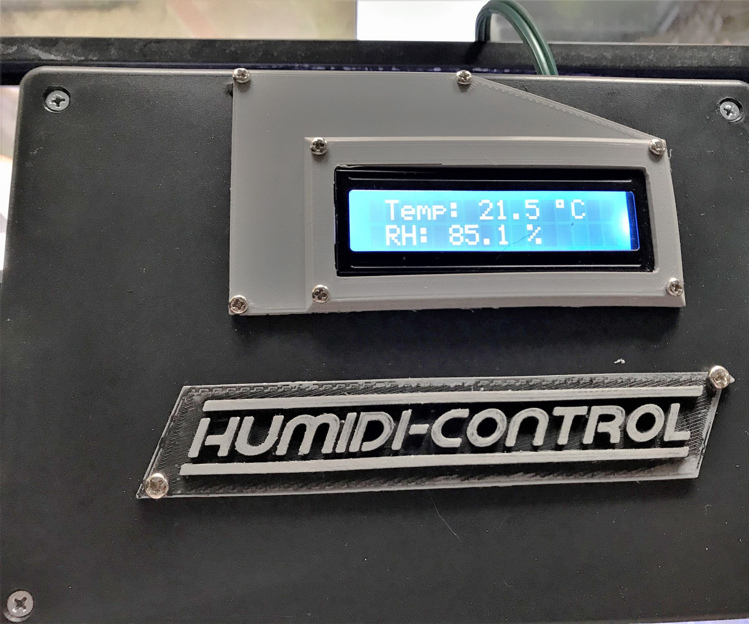 terrarium temperature and humidity controller