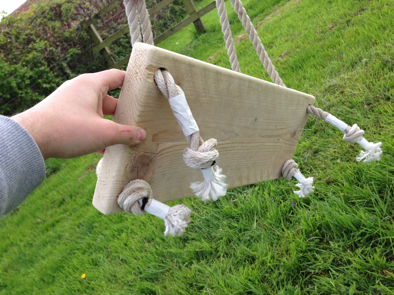 Traditional Garden Tree Swing : 6 Steps - Instructables