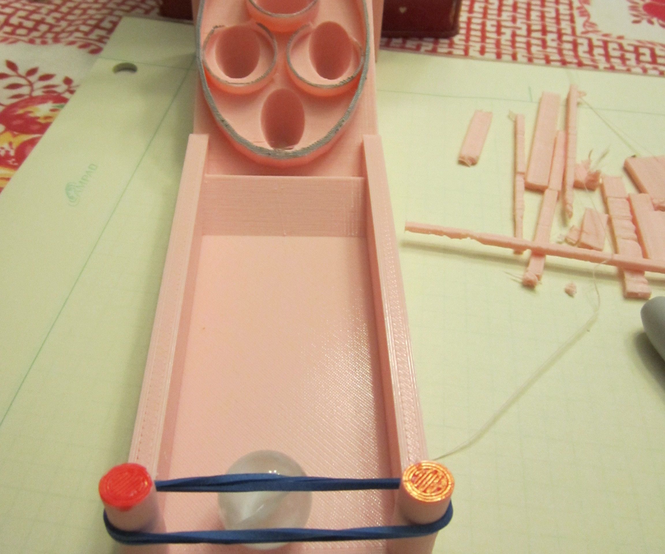 DIY guide for Mini Skee-Ball with step-by-step instructions