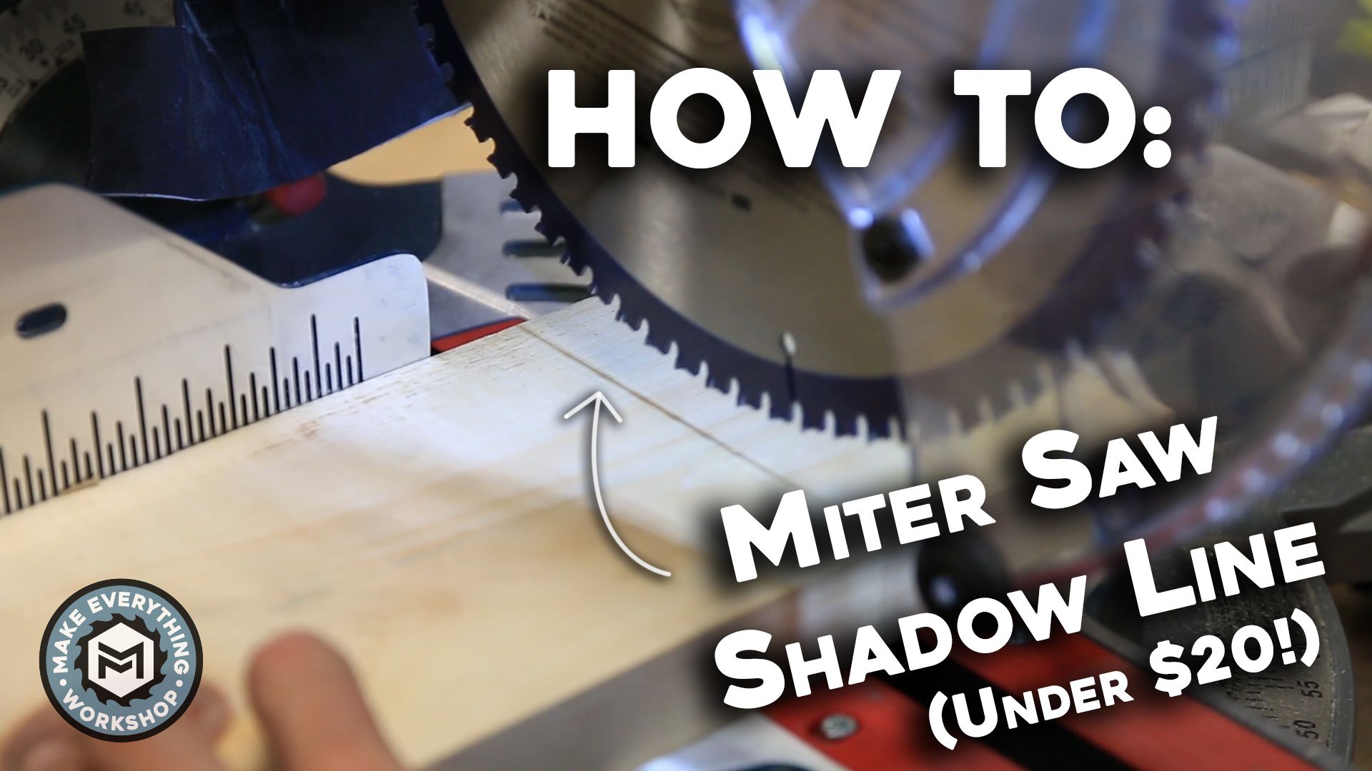 How To Miter Saw Shadow Line 12 Steps (with Pictures) Instructables