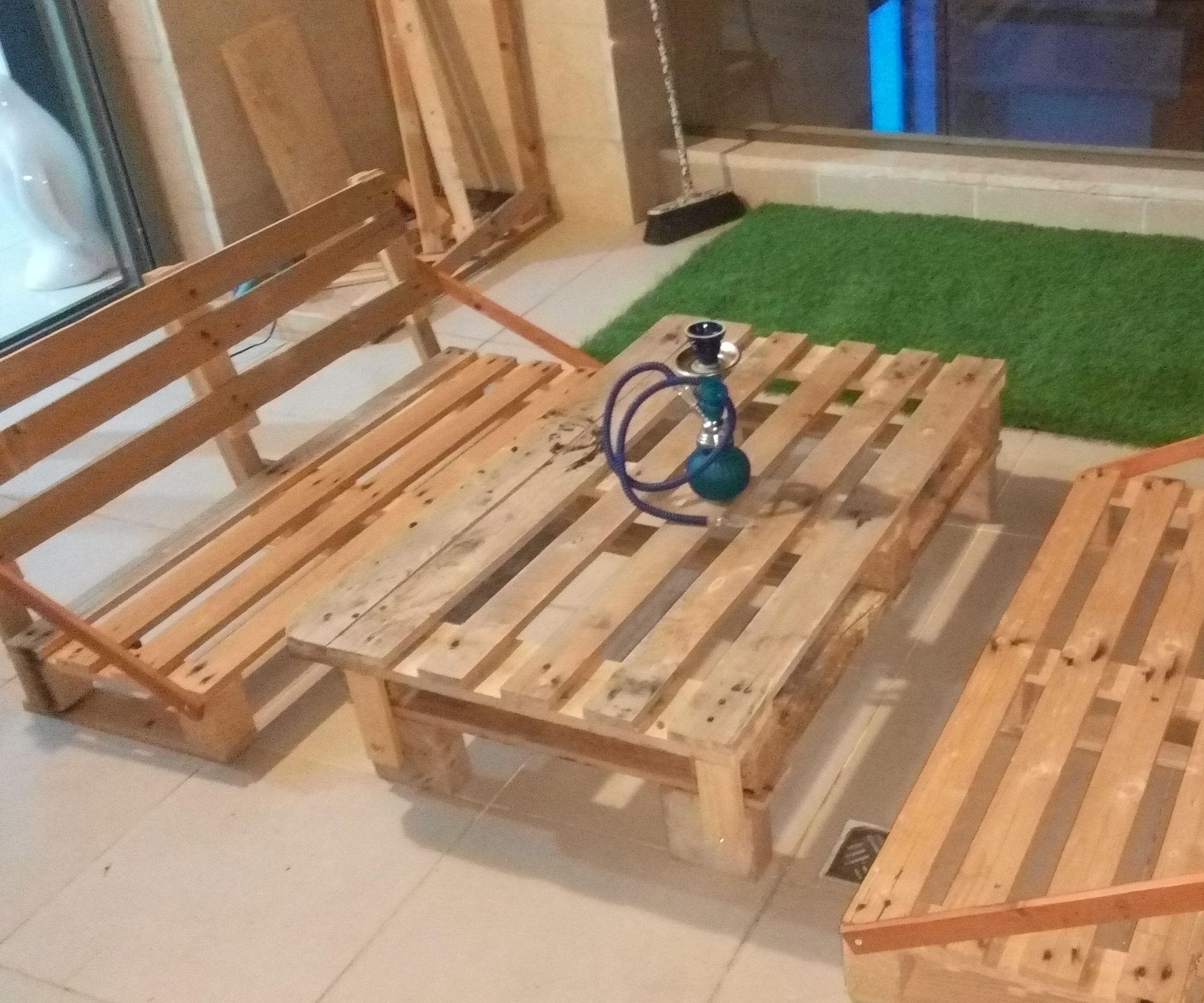 bench from a pallet (100% recycled) DIY Project DIY Project Image