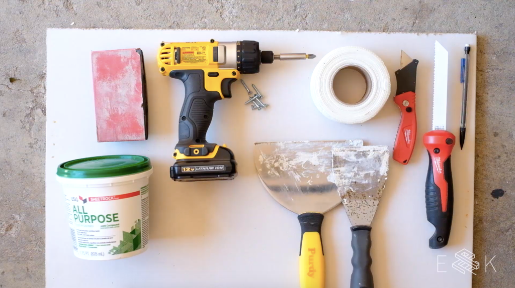 How To Patch Large Holes In Drywall 4 Steps With Pictures Instructables - Tools Needed For Drywall Repair How To Patch Large Holes In Drywall 4 Steps With Pictures Instructables - Tools Needed For Drywall Repair