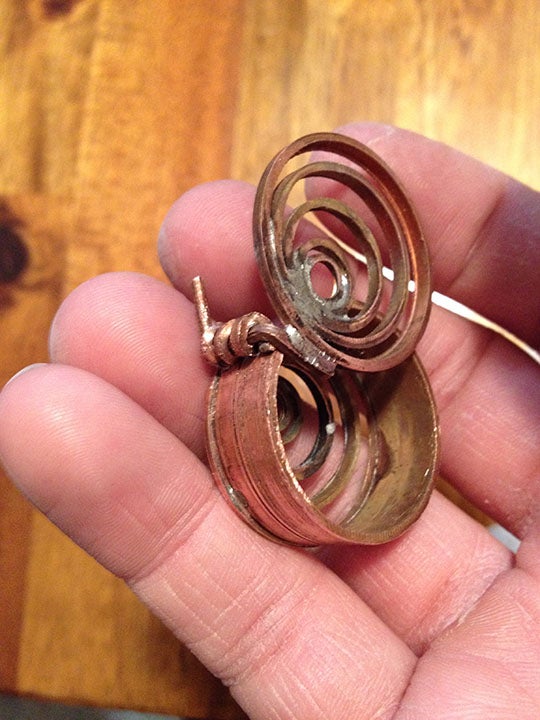 one-of-a-kind. Steampunk trinket canister