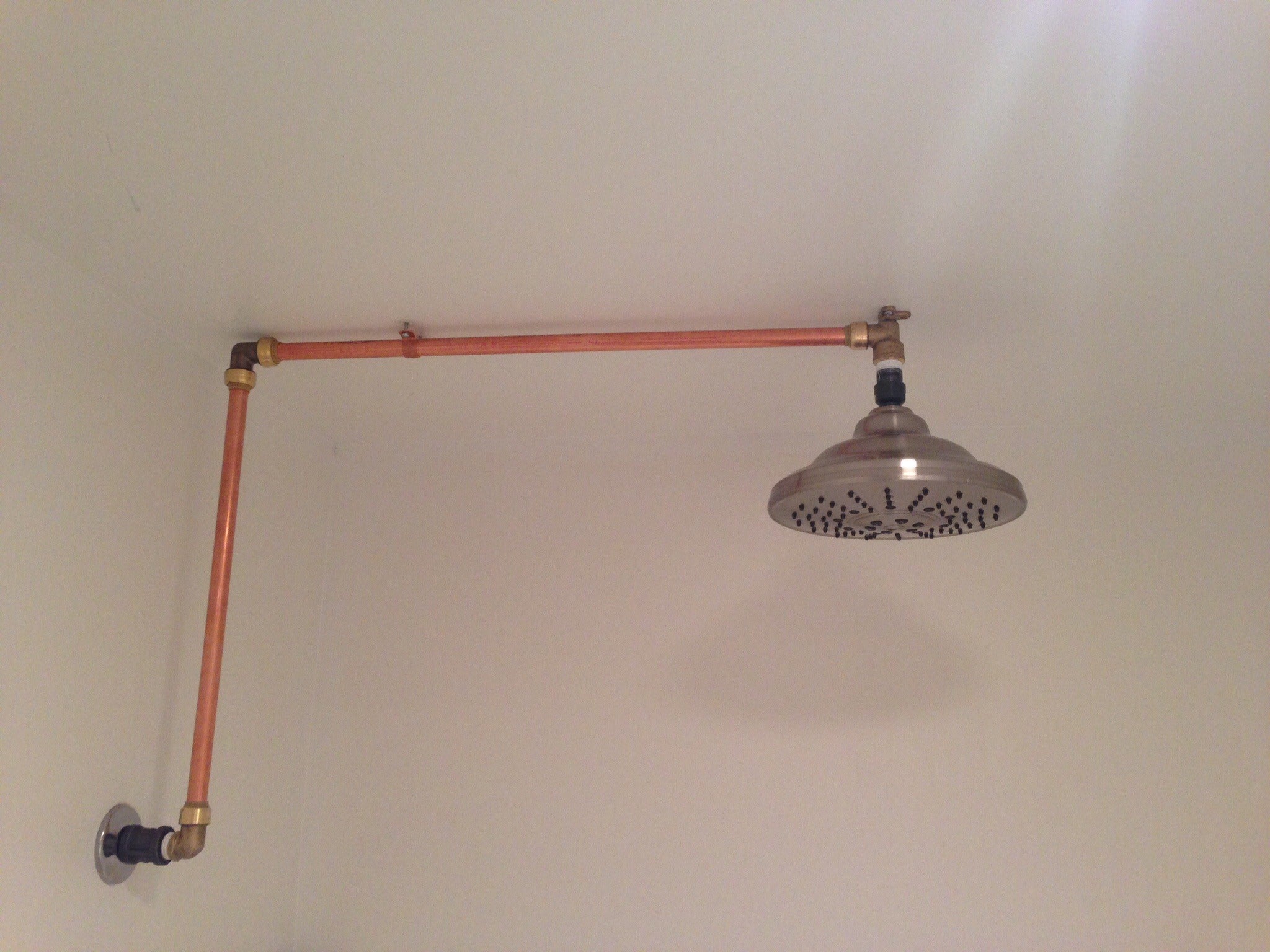 Ceiling Mounted Waterfall Shower 4 Steps (with Pictures) Instructables